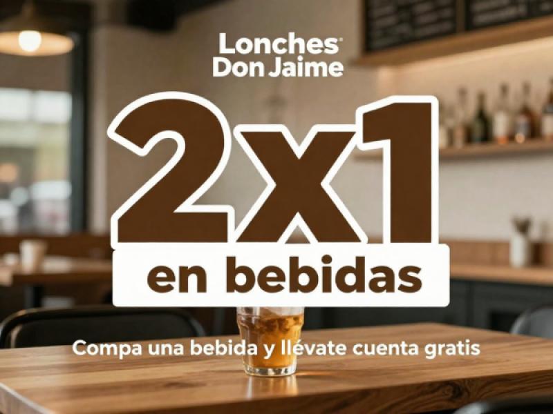 2x1 en bebidas