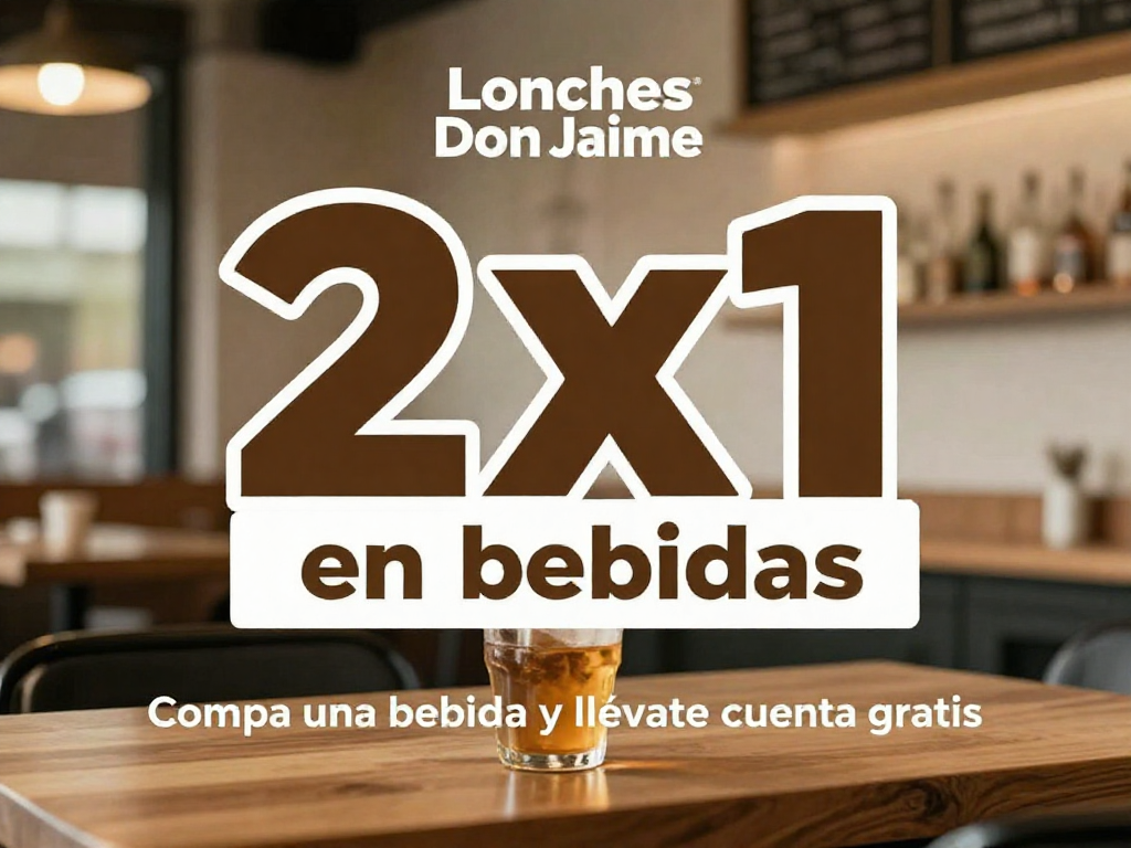 2x1 en bebidas
